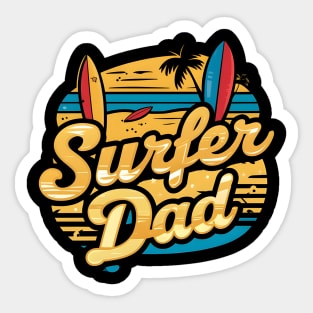 Surfer Dad | Father's Day | Dad Lover gifts Sticker